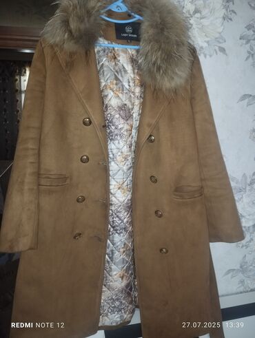 Пальто, Mango, XL (EU 42), цвет - Серый