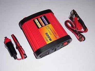 Pretvarači napona: Pretvarač napona 12V DC na 220V AC – 500W Karakteristike: - — 10