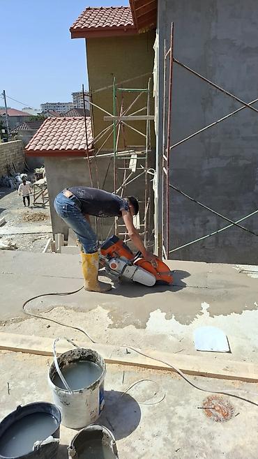 Beton işləri: Beton kəsimi və deşmə xidməti - Dəqiq ölçülü qapı-pəncərə açıqlarının — 10