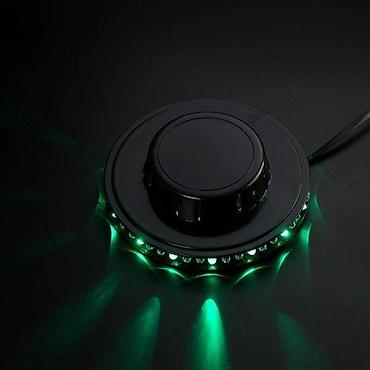 pezo 406: LED ambijentalno svetlo za automobil – rotirajući disk sa više režima — 3