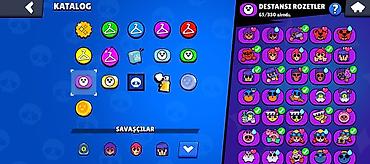 Brawl Stars hesabı – zəngin kolleksiya və kosmetiklər Xüsusiyyətlər