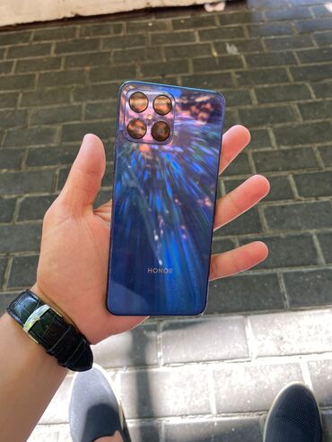 honor magic 5 pro qiymeti: Honor X8, 128 GB, rəng - Göy, Zəmanət, Sensor, Barmaq izi