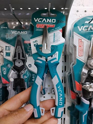 Кыскыч шаймандар: Длинногубцы VCANO Professional Tools (Long Nose Pliers) 6"/160 мм - — 1