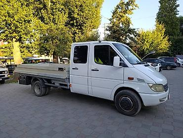 спринтер дубль кабина двух скат: 616 обьем 2.7 Mercedes-Benz Sprinter (двухрядная кабина) с бортовой — 4