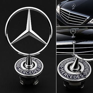 Транспорт: Məhsul: Mercedes-Benz kapot emblemi (ucları üçşax ulduz), orijinal — 1
