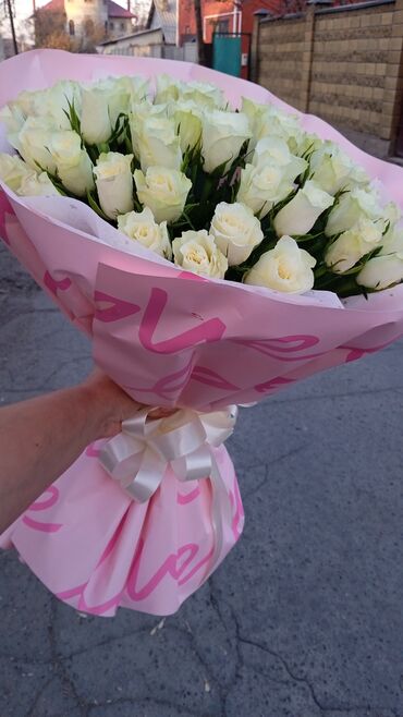 Цветы и букеты: Акция ‼️‼️💐51 роза и 101 роза‼️любое оформление на бесплатно по Вашему — 9