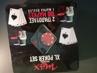 Άλλα: Poker set. Σε καλή κατάσταση. Λίγο στραπατσαρισμενο εξωτερικά, αλλά σε