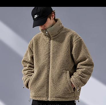 ll bean: Тёплая мужская куртка-джекет из мягкого «медвежьего» флиса (шерпа) — 1