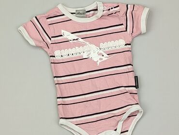 różowe body niemowlęce: Body, Coccodrillo, 3-6 m, 
stan - Dobry