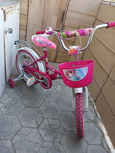 Velosipedlər: İşlənmiş Dörd təkərli Uşaq velosipedi 16", Pulsuz çatdırılma — 2