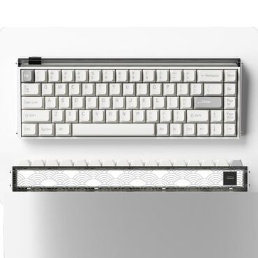 мониторы usb type c: Клавиатура, MelGeek, Механическая, Bluetooth, Проводное подключение, Размер: 65%