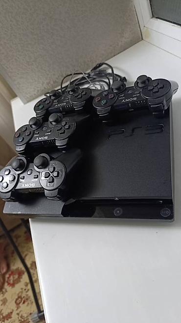 плейстешн 3: Игровая приставка Sony PlayStation 3 (Slim) Комплектация: - Консоль — 2