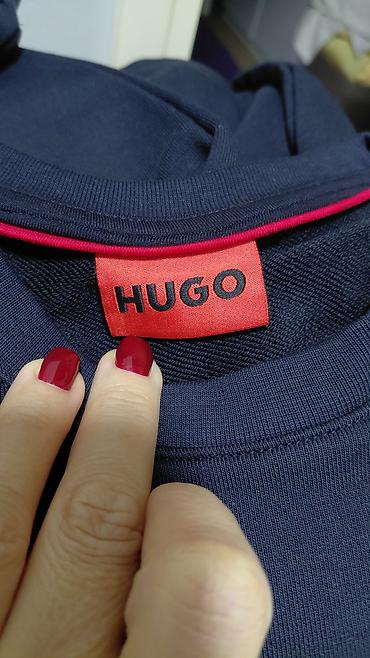 majice beograd: Nov Hugo original duks,teget boje,veličina Xl,slanje posle uplate — 2
