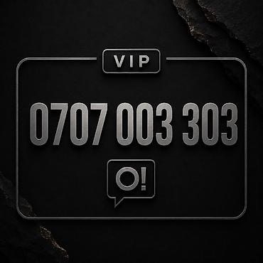 номер вип: 👑 VIP НОМЕР O! «Нур-Телеком» 📱 0707 003 303 🔥 Редкая комбинация 💎 — 1