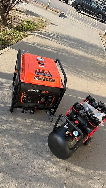 Генераторы: Инверторный генератор KEMAGE KM12500ioE - Тип: бензиновая — 1