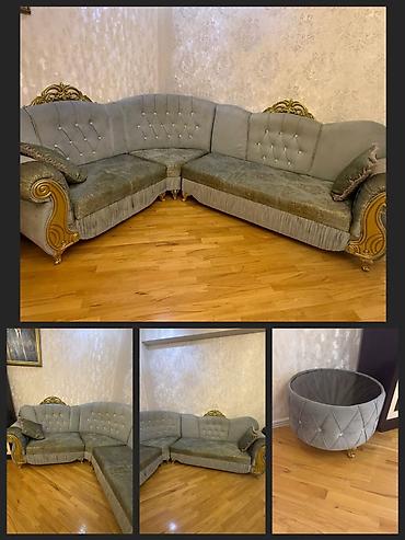 Divanlar: ❤️Divan ✅Satilir 350 azn. ✅Acilmir ve baza yoxdu❌❌ ✅Olcusu 2 /2 m di — 1