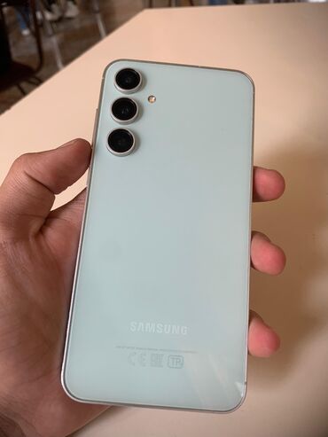 adapdır: Samsung Galaxy S23 FE, 128 GB, rəng - Yaşıl, Zəmanət, Barmaq izi, Simsiz şarj
