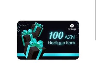 pul yigmaq ucun qab: MyShops Hədiyyə Kartı – 100 AZN - Məbləğ: 100 AZN - Brend: myshops -
