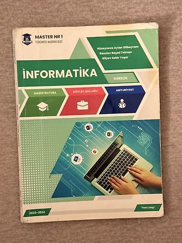 İnformatika: Məhsul: “İnformatika” dərsliyi (Master NR 1 Tədris Mərkəzi) — 1