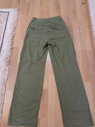 cargo pants: Şalvar, Bershka, S, rəng - Yaşıl — 2
