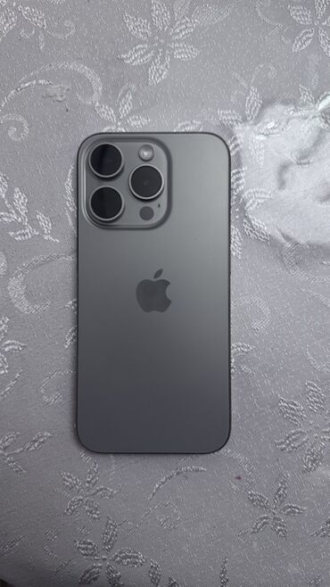 Apple iPhone: IPhone 15 Pro, 128 GB, Natural Titanium, Face ID