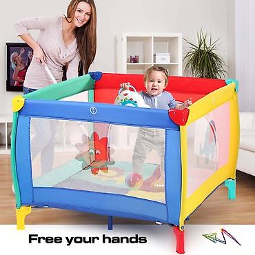 Манежи: 🌈👶 Vava Uşaq Manej – Təhlükəsiz və Əyləncəli Oyun Parkı Balacalar — 5