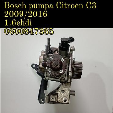 gorivni gas: Bosch visokopritisna pumpa za gorivo – Citroën C3 1.6 e-HDi - — 1