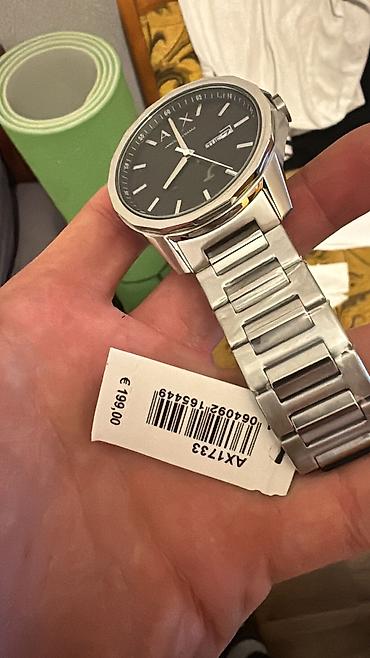 Aksesuarlar: Yeni, Qol saatı, Emporio Armani, rəng - Qara — 1