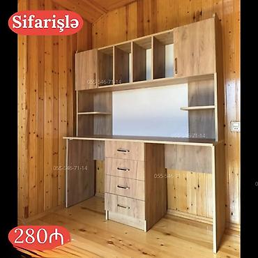 Düz masa, Stulsuz, Polkalı, Siyirməli, Sadə laminat lalafo.az -da Düz masa, Stulsuz, Polkalı, Siyirməli, Sadə laminat