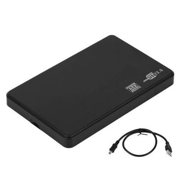 чехлы для компьютера: Кейс чехол для жесткого диcка plastic usb 2.0 hdd case Арт.2024 Наш