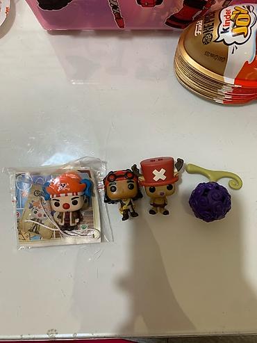 Набор сувениров по аниме One Piece: - Мини-фигурки в стиле