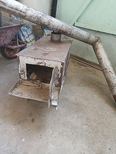 dem çayniki: Metall soba və bacası - Yanacaq tipi: odun/kömür - Korpus: qalın — 1