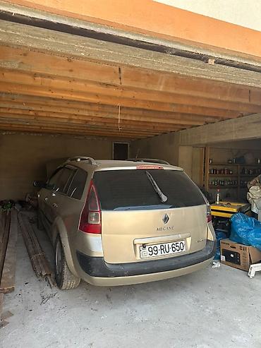 lizingde olan avtomobiller: Renault Megane: 1.5 l | 2006 il 370000 km Universal — 1
