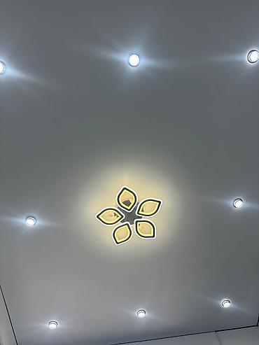 Натяжной потолок: Натяжной потолок Глянцевое, Матовое, 3D потолки Гарантия, Бесплатная консультация, Бесплатный замер — 5