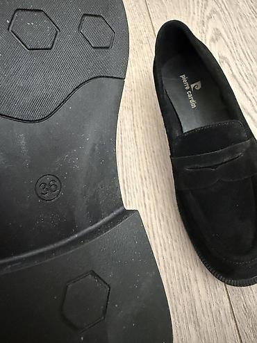 балетки черные: Лоферы, 36, Pierre Cardin, Новый, цвет - Черный, Бесплатная доставка, Самовывоз, Платная доставка — 4