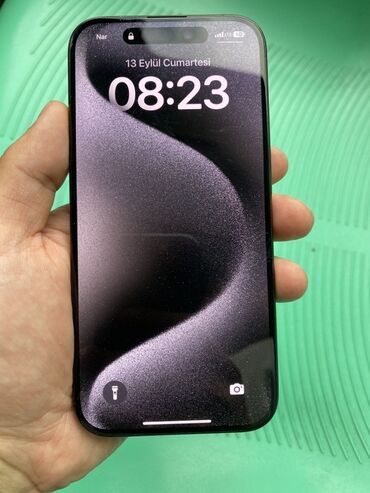 Samsung: IPhone 15 Pro, 128 GB, Black Titanium, Face ID