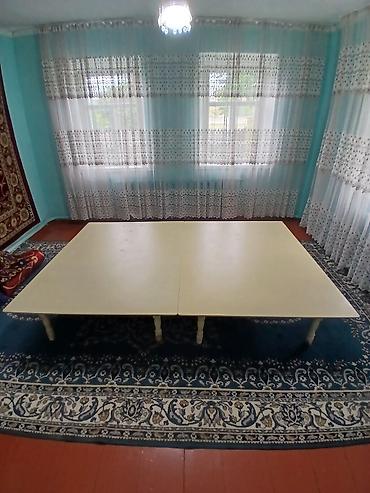 study table: Журнальный стол, Новый, Прямоугольный, Складная, цвет - Бежевый — 3