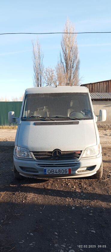 будка на спринтер: Mercedes-Benz Sprinter: 2006 г., 2.7 л, Автомат, Дизель, Бус