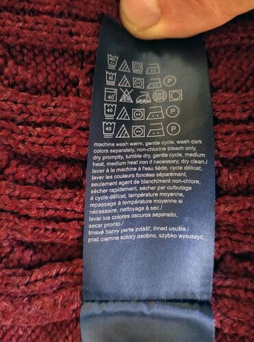 Džemperi: Tommy Hilfiger muški pamučni džemper vel. M Atraktivni originalni — 12