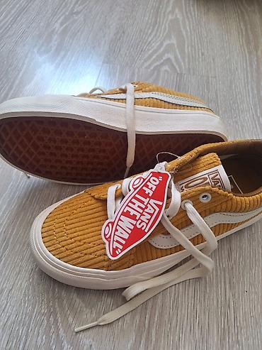 вансы кеды: Кроссовки, 36, Vans, Новый, цвет - Желтый, Самовывоз — 1