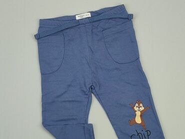 ocieplane spodnie dziewczęce: Leggings for kids, Fox&Bunny, 1.5-2 years, 92, condition - Good