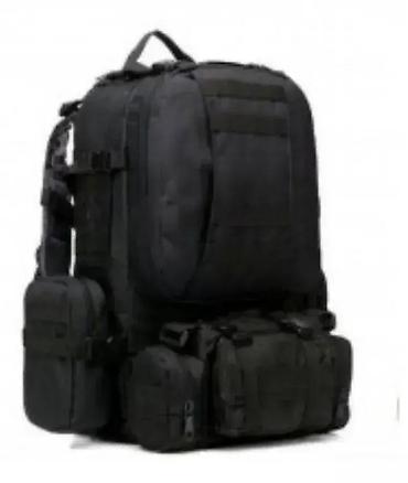 torbe ps: Taktički ranac 50L - Crni 🎒 Ovaj multifunkcionalni taktički ruksak na — 1