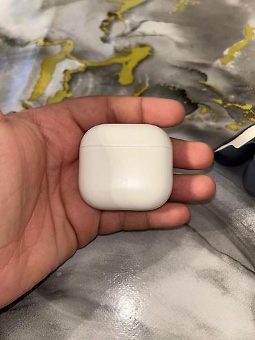 bluetooth qulağlığ: AirPods 4 arginaldir!!! karobkasi yoxdur usdunde qara kabro hediye — 7