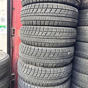165 60 14: Шины 195 / 65 / R 15, Зима, Б/у, Комплект, Легковые, Япония, Bridgestone — 1