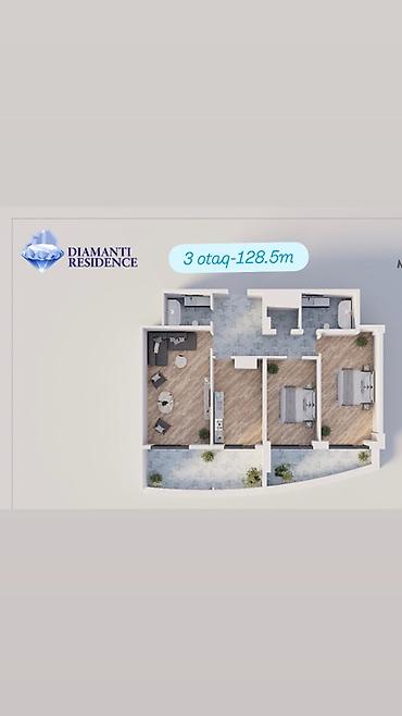lökbata: Lökbatan qəs., 3 otaqlı, Yeni tikili, 130 kv. m — 9