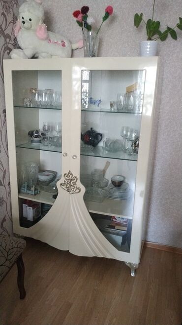 Распашной, 2 двери Прямой шкаф, Горка