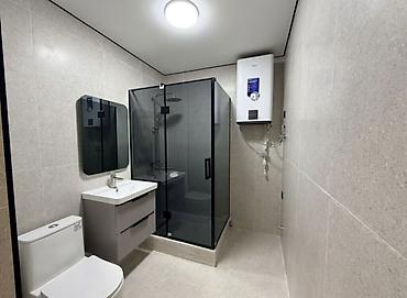 студия квартиры: 2 комнаты, 55 м², Пишпек Элитка, 6 этаж, Свежий ремонт — 4