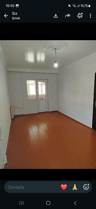 1 otaqli ev kirayə: 1 otaqlı mənzil –2 ye duzelme mətbəx və sanitar qovşağı tam təmirli — 5