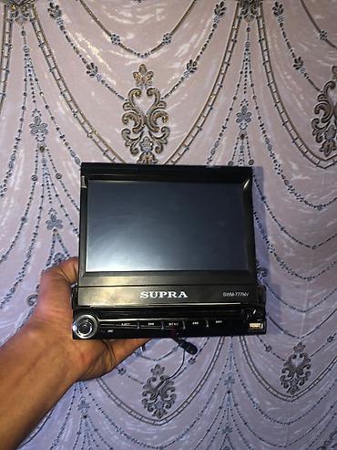 SUPRA SWM-777NV avtomobil multimedia mərkəzi - Çəkilib-açılan motorlu