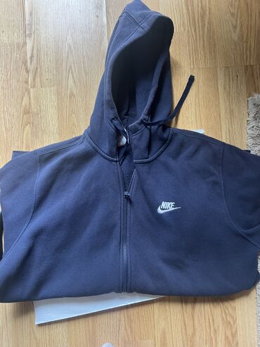 zimska obuca za zene: Tracksuit top, L (EU 52), Nike, color - Blue, Cotton